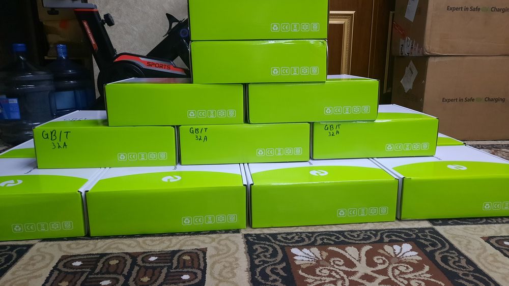 Зарядное устройство для электромобилей 32A, 7kw Gb/t AC ZenCar