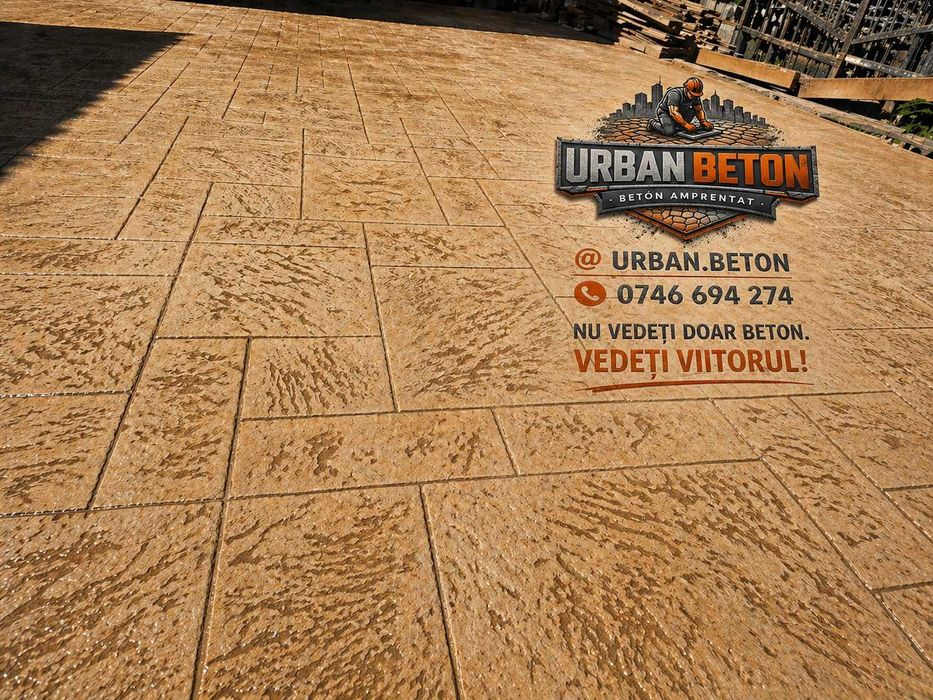 Urban Beton – Beton Amprentat Premium | Curți, Terase, Alei