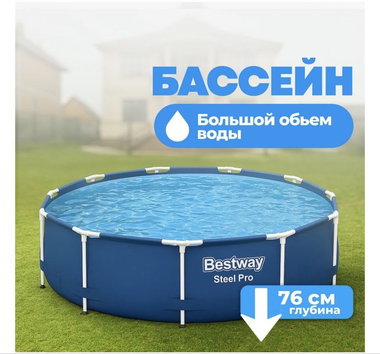 Каркасный бассейн для дома