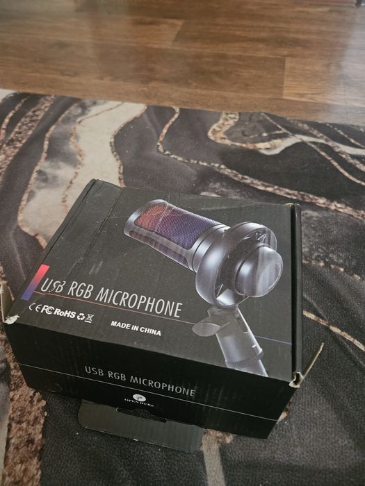 Usb rgb microphone