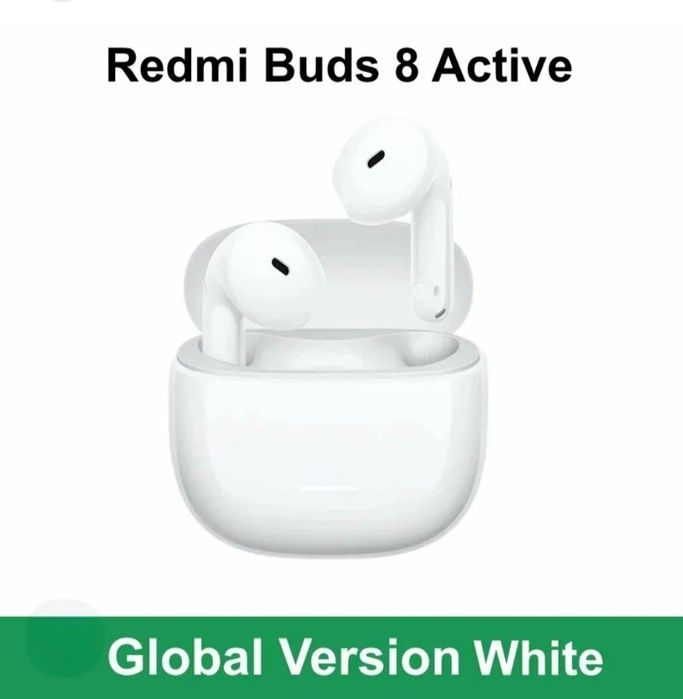 Беспроводные наушники Redmi Buds 8 Active White Global Version