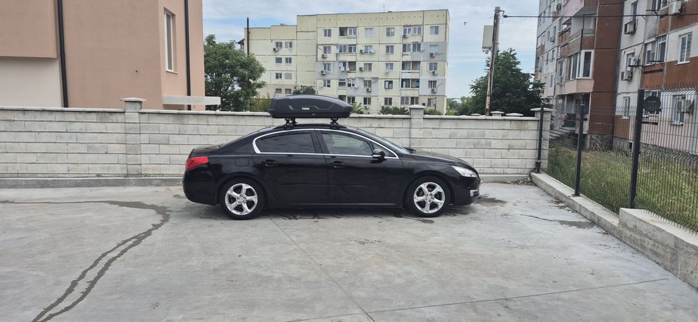 Автобокс Thule Force XT S , Двойно отваряне, 300л, Черен