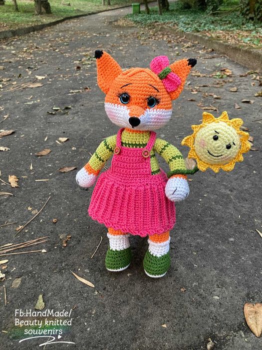 Декорация играчки лисичета