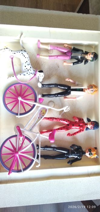 Куклы герои  Леди Бак и Супер Кот