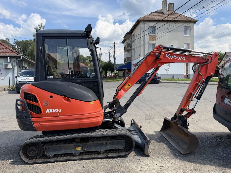 Miniescavator Kubota Kx 61-3