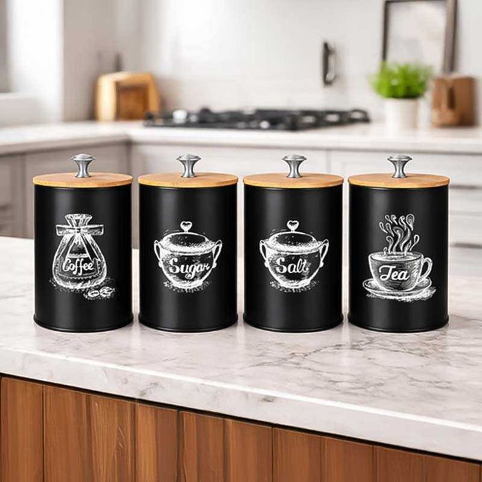 Комплект кухненски кутии за суха храна 4 бр. Ruhhy – 1.5 л