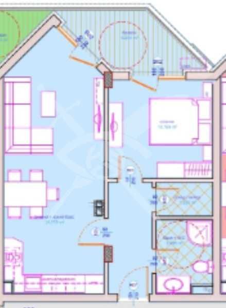 Двустаен апартамент в Сарафово 621-19900