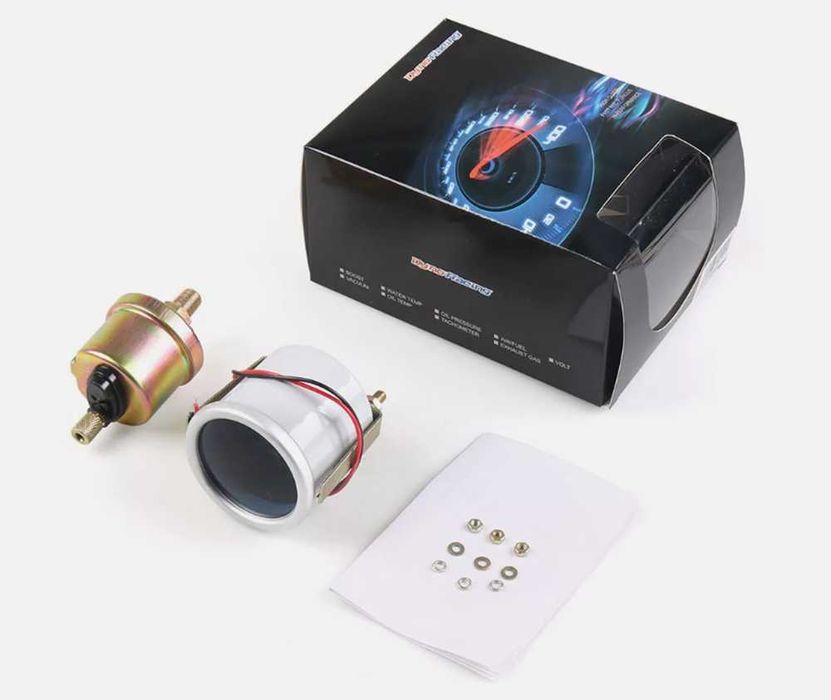 Уред измерващ налягането на Маслото на двигателя от 0 до 100psi.