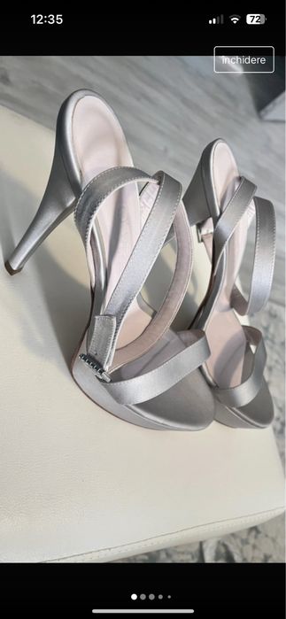 Sandale elegante cu toc