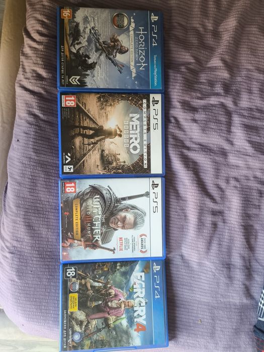 Дисковые версии игр PS5