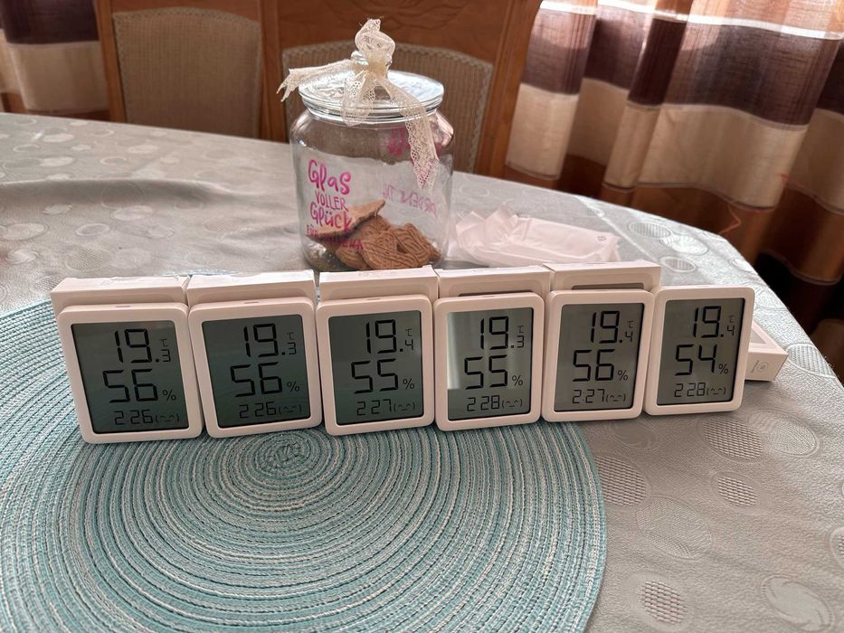 Xiaomi Mi Mijia термометър, влагомер, 3.5″ LCD, сензор Sensirion