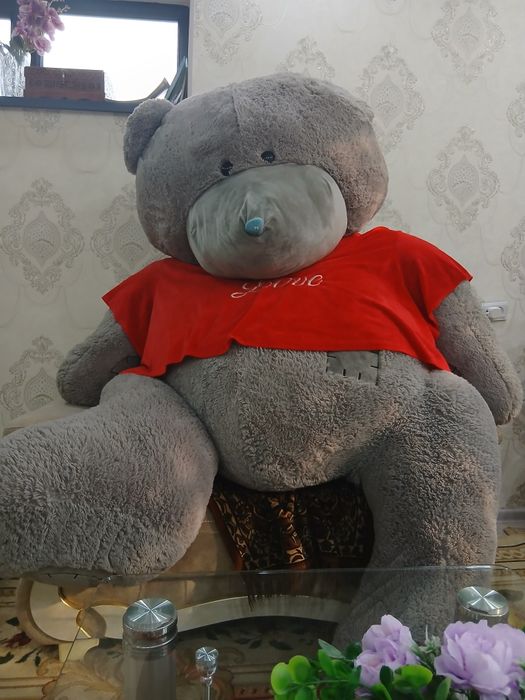 Мягкая большой игрушка теди