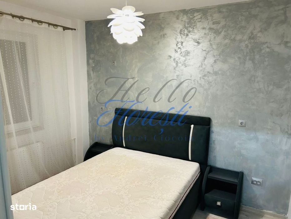 Se inchiriaza apartament 2 camere, 42 mp, Floresti-Abatorului