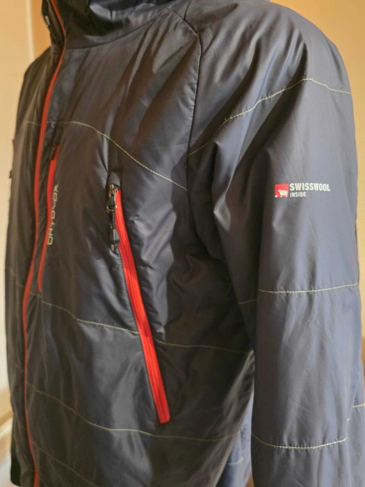 ORTOVOX SWISSWOOL PIZ BOE Мъжко Яке С Качулка Туризъм Ежедневно Раз.L