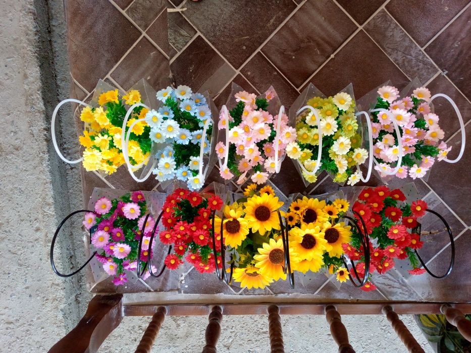 Sovgʻa uchun suniy gullar Optom narxlarda