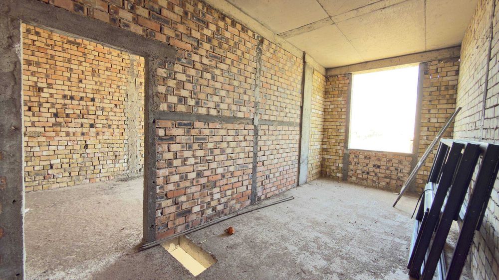 Квартира 46 кв.м в новостройке на Бадамзаре, на этапе строительства