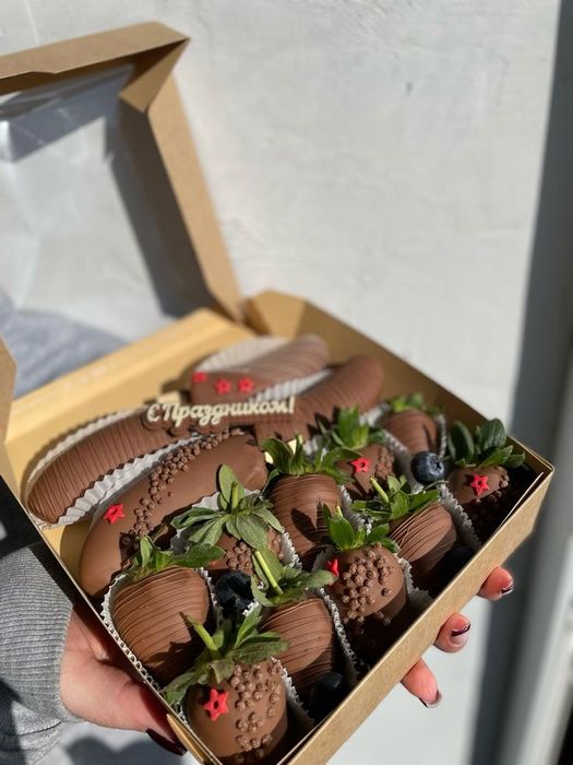 Клубника в шоколаде