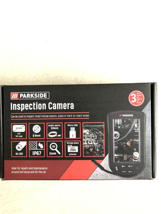 Camera endoscopica cu display Parkside