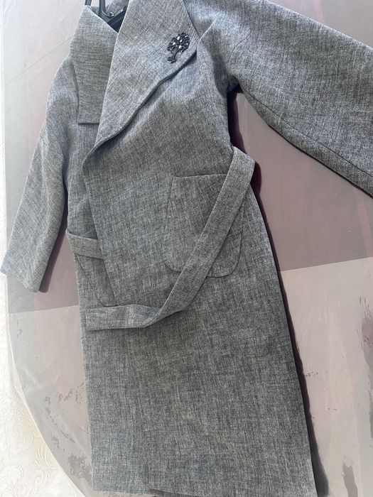 Пальто серое турциы