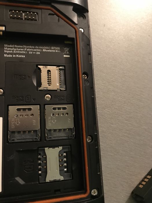 Bluebird EF500 Мобилен компютър терминал