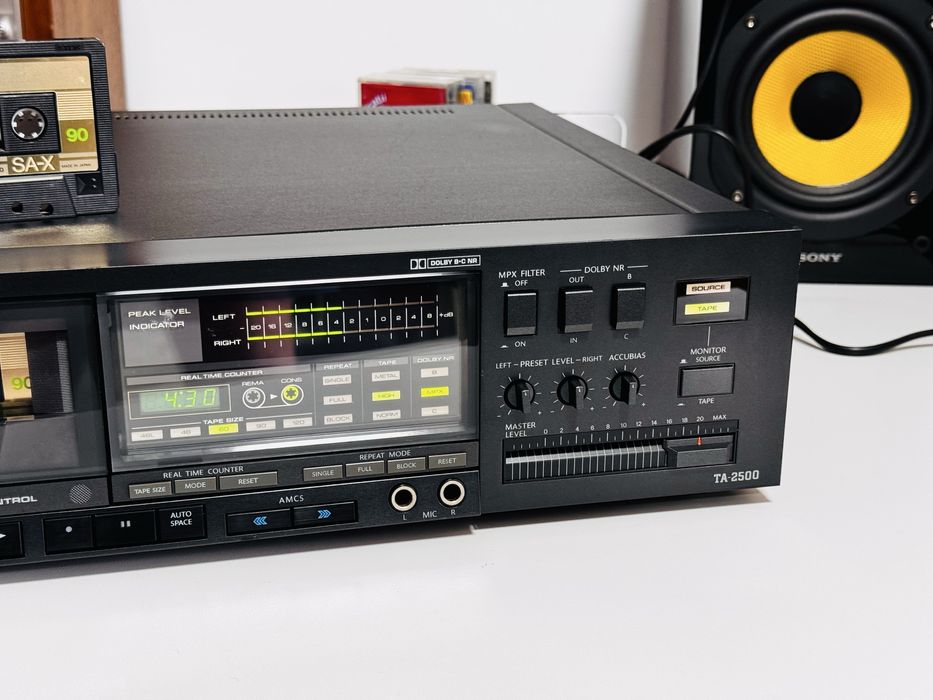 Deck de colecție ONKYO Integra TA-2500, 3 Head,sunet deosebit,accubias