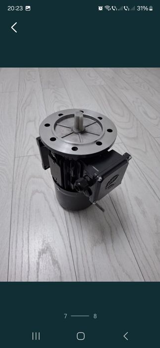 Motor cu electrofrana NOU 380v÷0,37kw