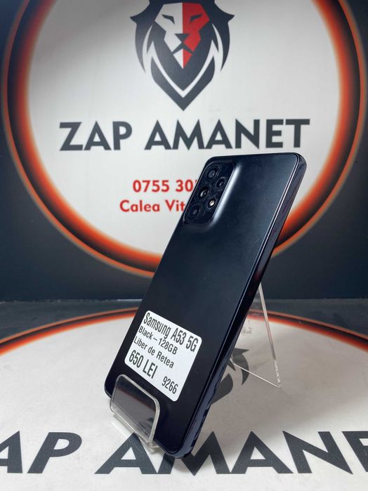 Zap Amanet Vitan - Samsung A53 5G - Black - 128GB