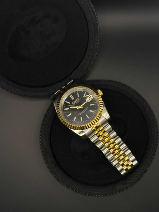 Ceas Seiko Datejust 39mm "Gold Tux"