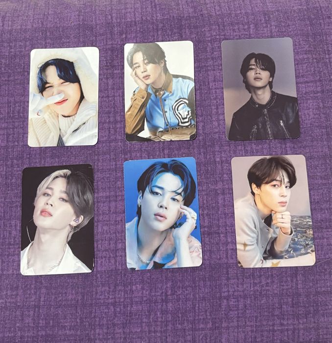 Сет кпоп картички на Джимин Jimin BTS kpop + подарък стикери