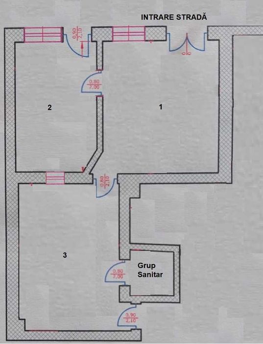 Spatiu comercial 55mp Chiajna Ilfov- central - ideal farmacie/cabinet