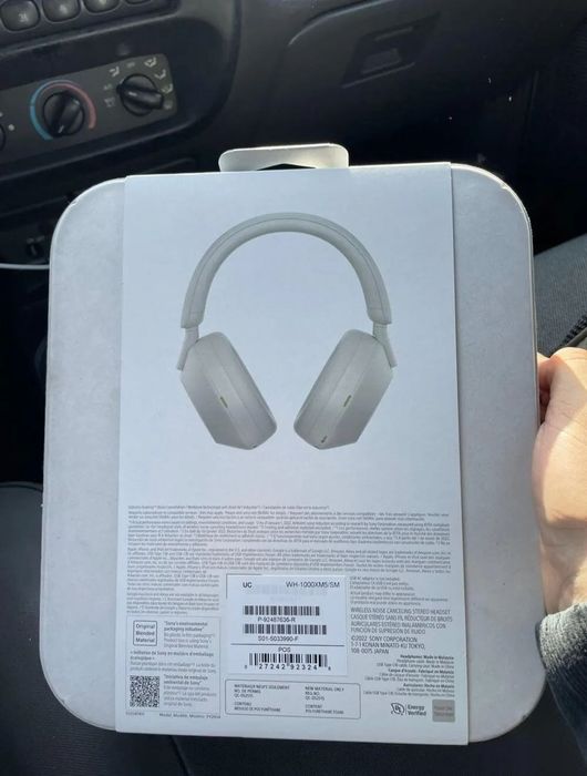 Безжични Шумоизолиращи Слушалки - Sony WH-1000XM5 - НОВИ
