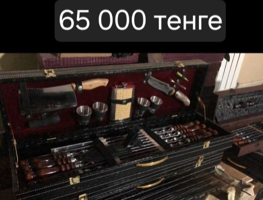 Шампура шашлычные наборы