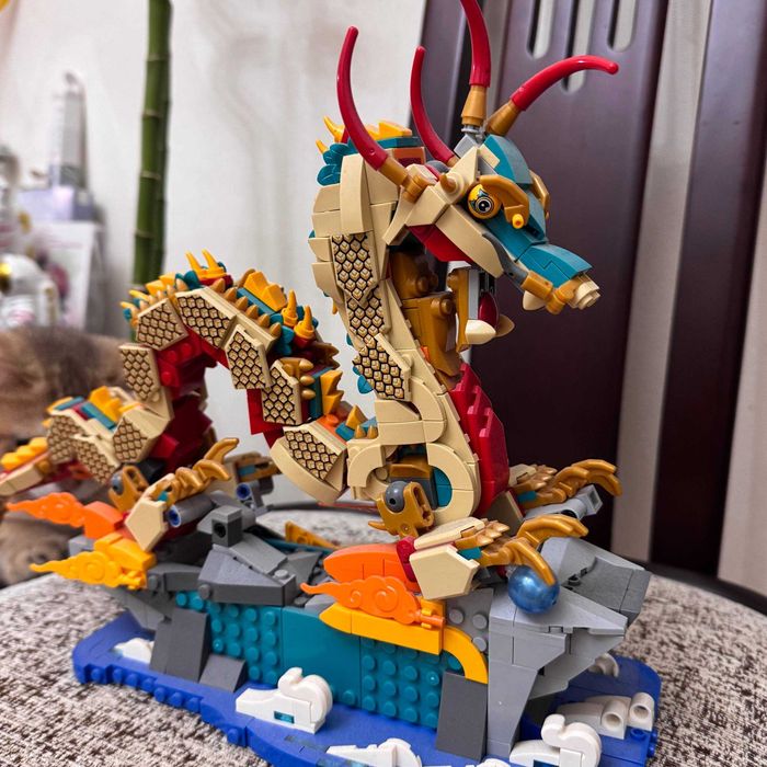 LEGO 80112 Благоприятный Дракон (Auspicious Dragon) — Собранный