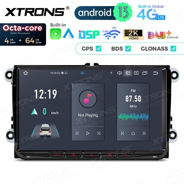 Navigatie Xtrons Android 4gb ram VW Golf Passat Skoda Seat noua sigila