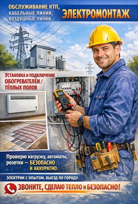 Услуги электрика