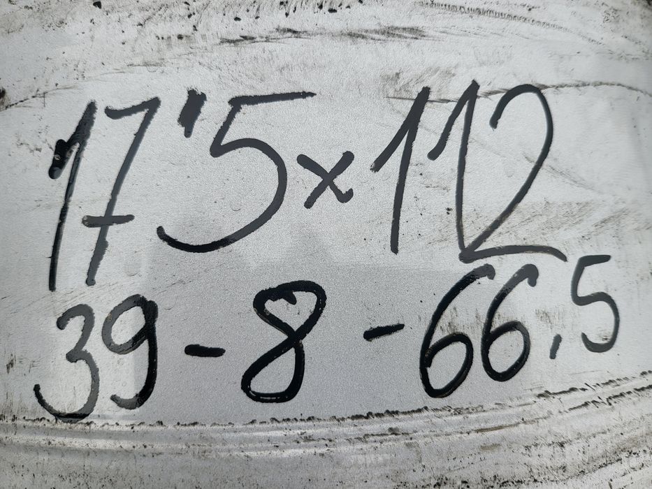 Лети джанти 17 5х112 Audi  ,8J , E39 ,ц.о. 66,6