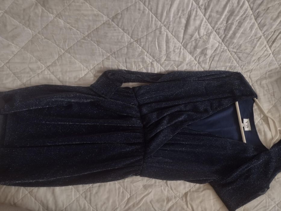 Ефирна рокля с ламе