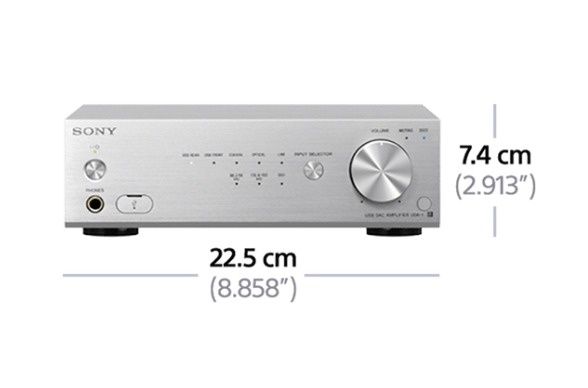 Sony UDA-1 Hi-Res USB DAC Amplifier + Boxe Aiwa 3 Way Bass Reflex