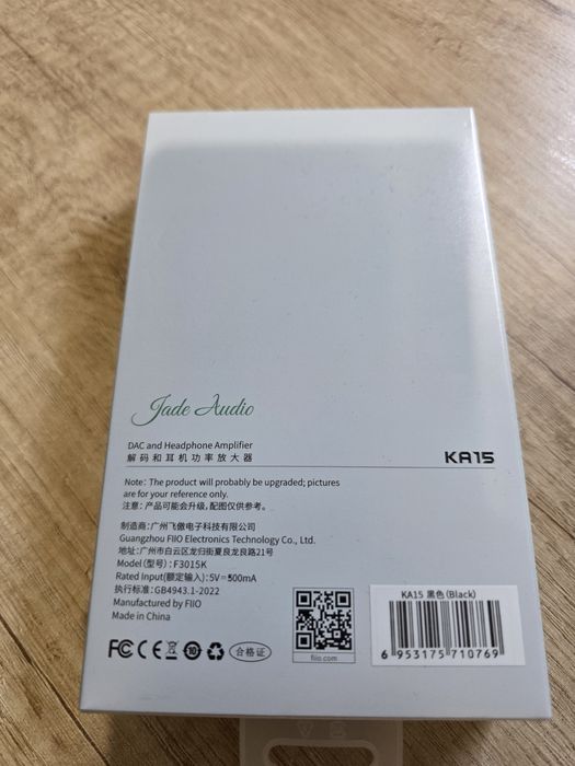 DAC/AMP Portabil FiiO KA15 – Ca nou, Pachet complet, Sunet High-End