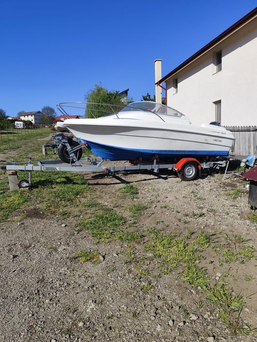 Barcă Jeanneau Lider 5,45-Motor Yamaha NOU-2025-ore 16-Peridoc Nou 1,4t