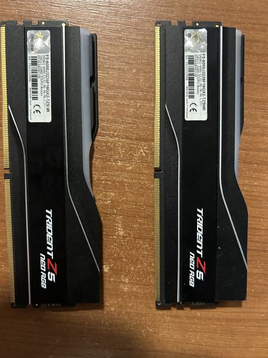 Kit RAM G.Skill Trident Z5 Neo RGB 32GB 2x16 DDR5 6000MHz CL32 EXPO