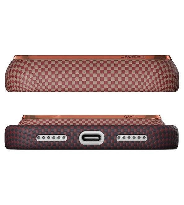 Карбонов Калъф с MagSafe Pitaka Edge Case Over the Horizon 2.0 за iPhone 18/17Pro 18/17 Pro Max
