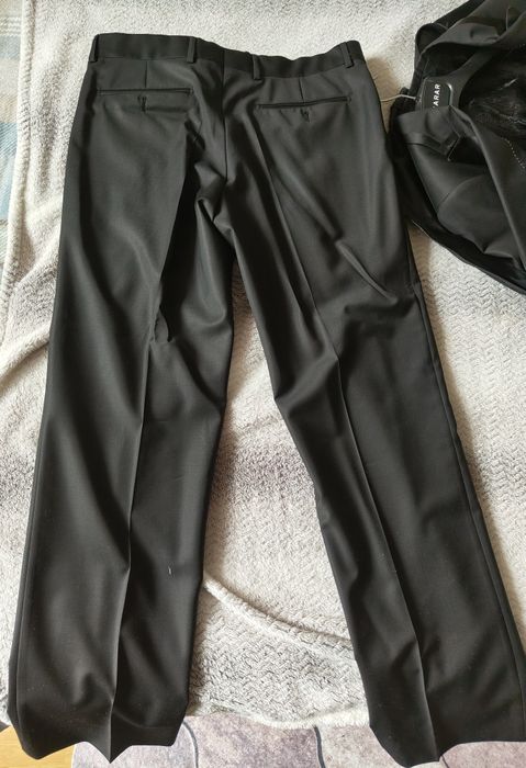 Мъжки черен костюм с обувки Sarar