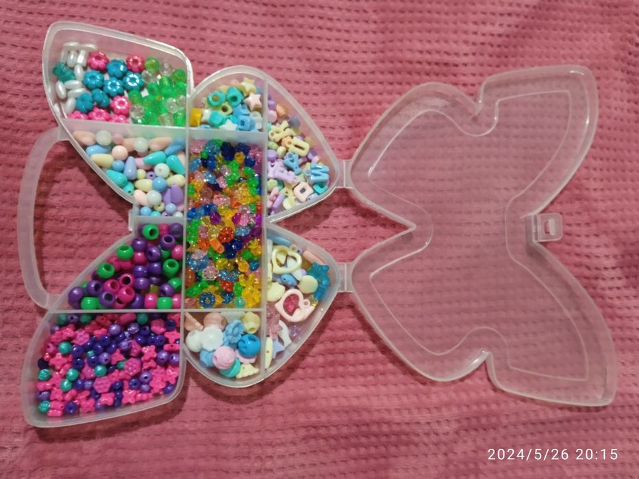Набор  бусинок  для девочек