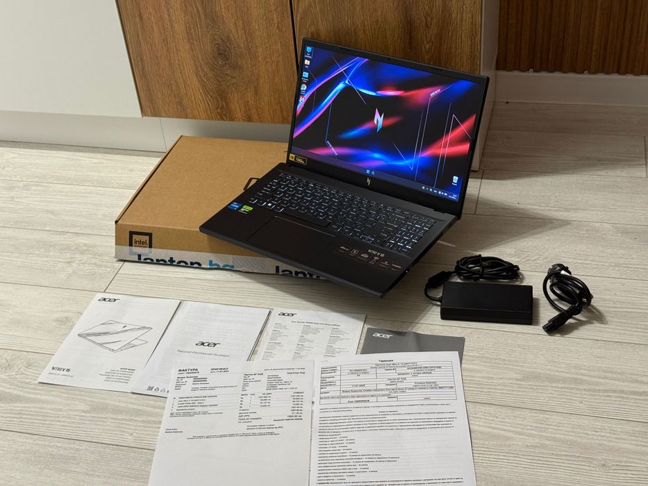RTX 4050 6gb /i5 13420h /512gb SSD /16gb / Гаранция /15.6 165hz / Nitro / Acer