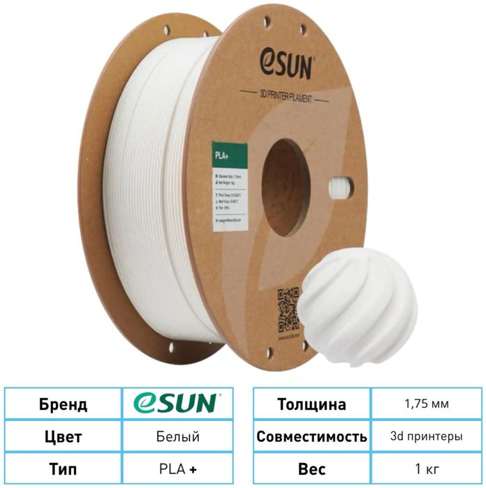 Продам 3 D пластик фирмы Esun