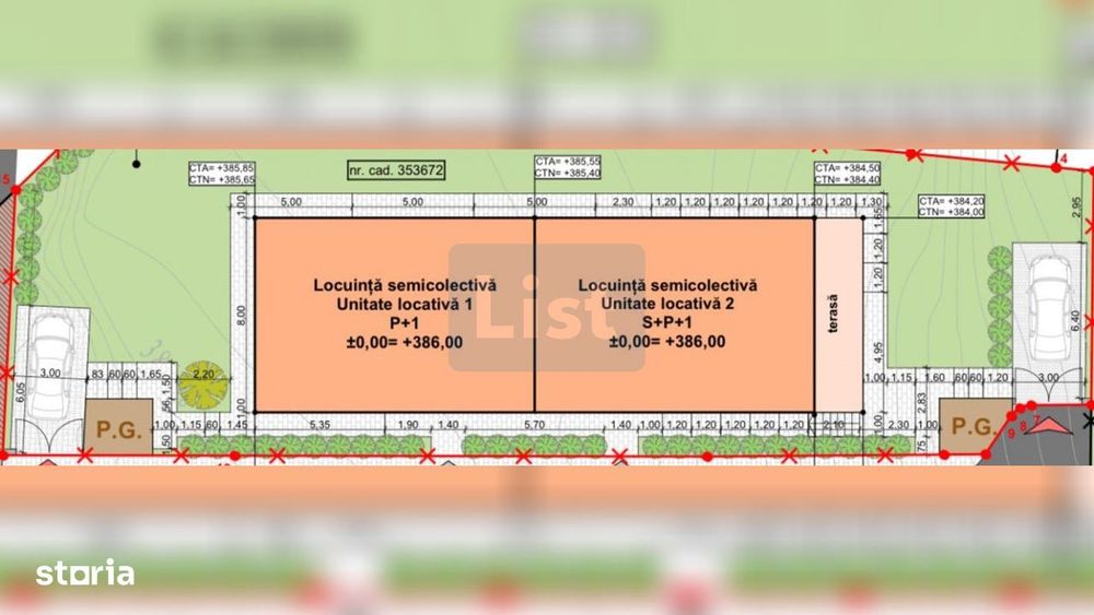 0% Comision – Duplex de vanzare, 126 mp, 280 mp teren, strada Câmpului