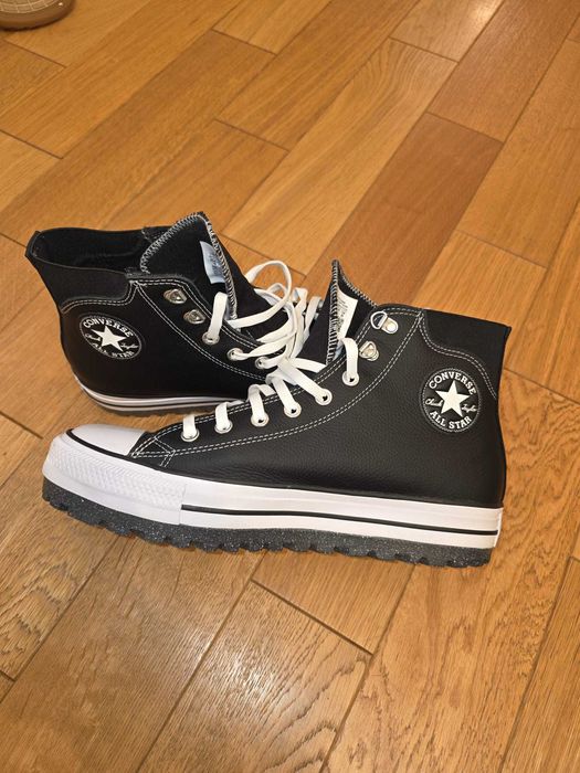 Converse Chuck Taylor All Star Star City Tenisi de iarnă din piele, 44