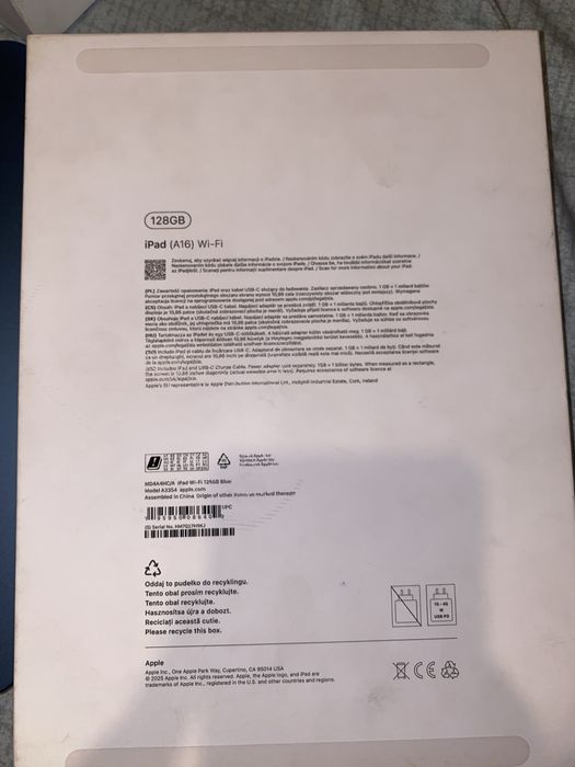 Tabletă iPad (A16) Wi-Fi