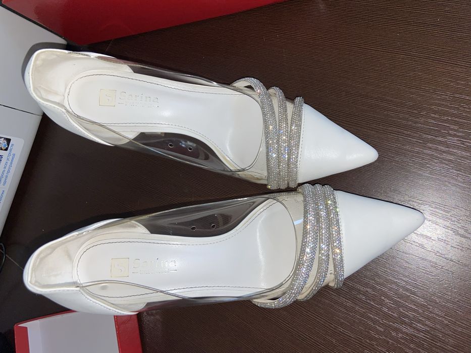 Туфли белые размер 37